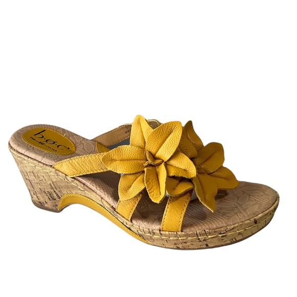 boc yellow sandals